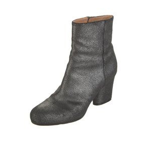 SOLD Maison Martin Margiela Leather Silver / Gray Boots IT 38